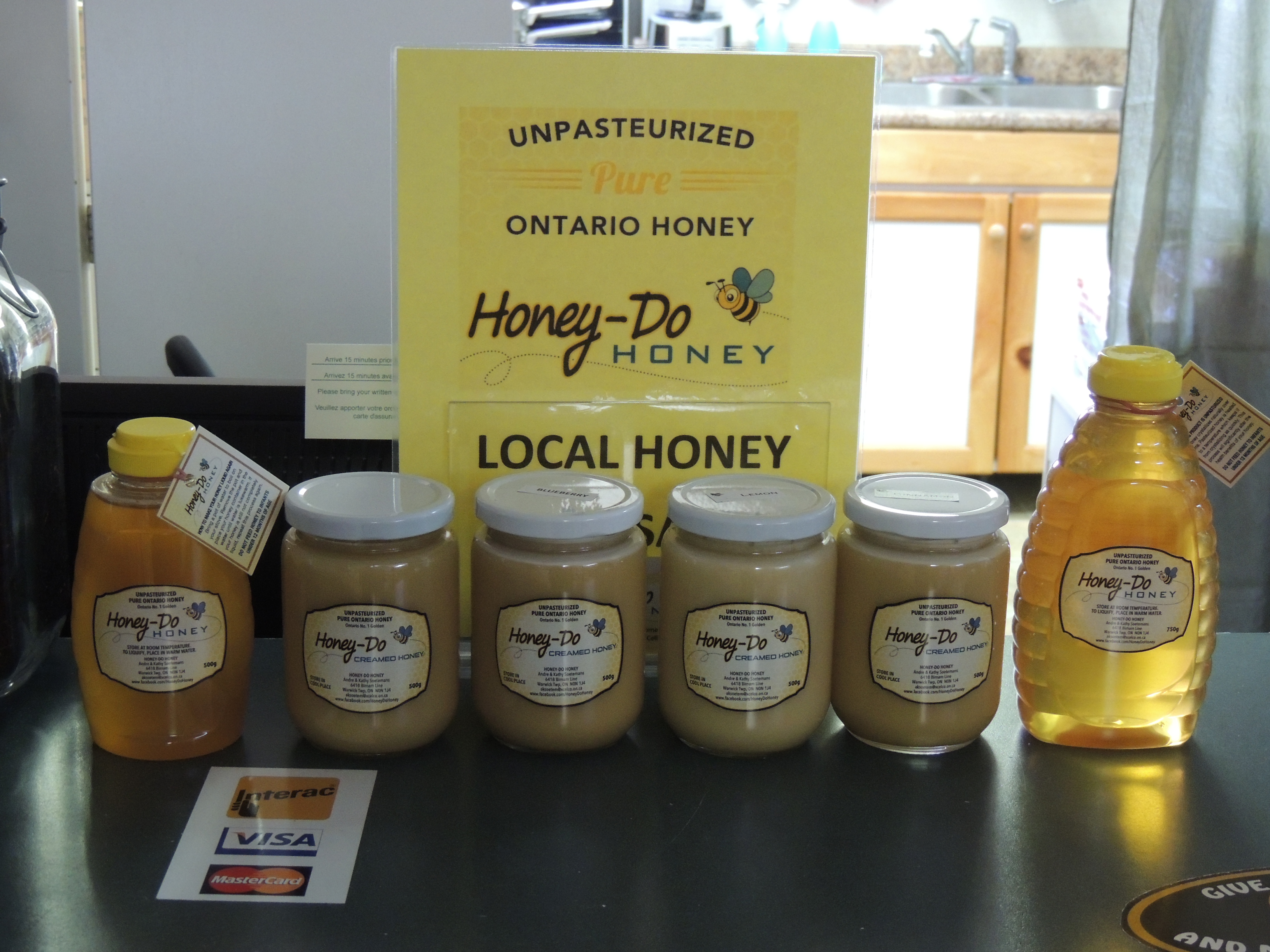 Unpasteurized Pure Ontario Honey from HoneyDo Honey available at CK