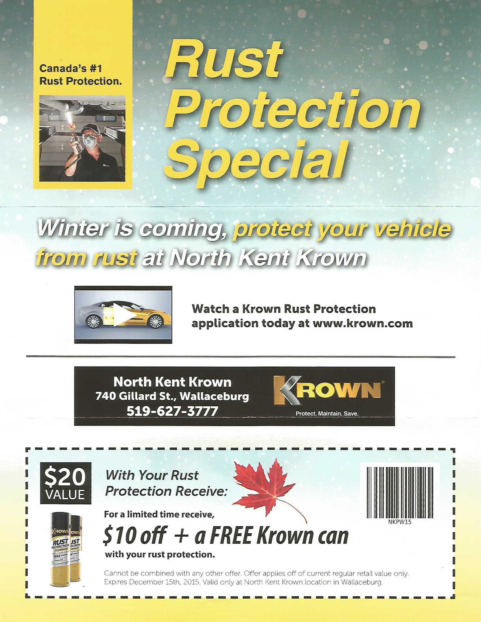 Krown discount coupons