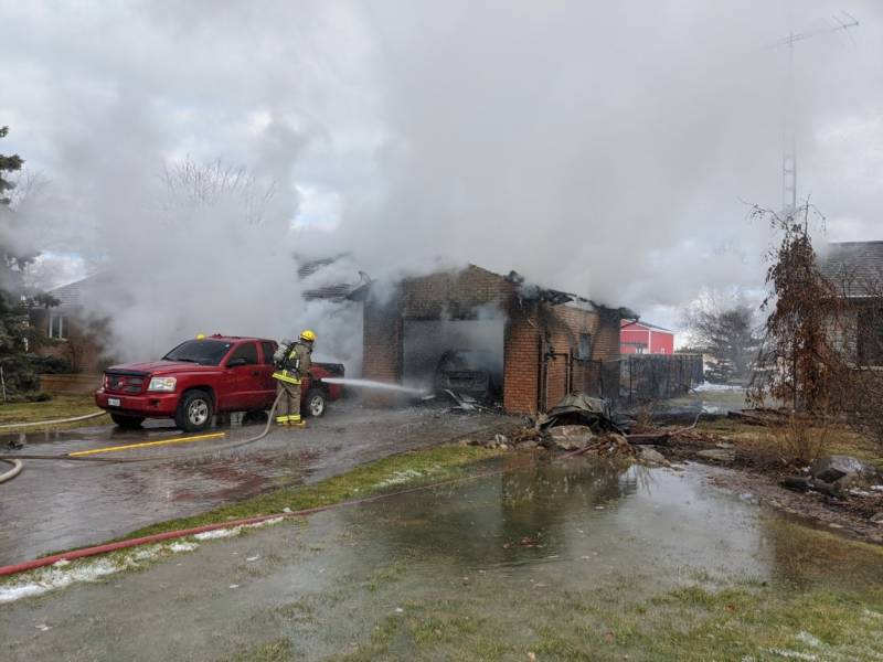 300,000 damage after a fire in Merlin