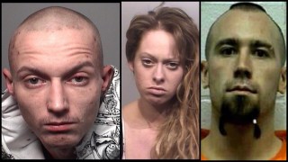 Daniel Battye, left, Cacie Dawson and Matthew Drumond.