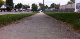 Wallaceburg sidewalk