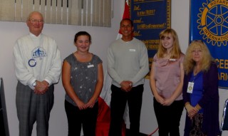 Rotarians and guest speakers (1)