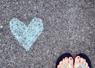 happy heart feet
