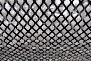 ice snow winter cold fence