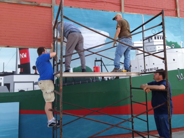downtown wallaceburg mural