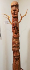 Mark Verleyn - wallaceburg museum wood carving totem pole