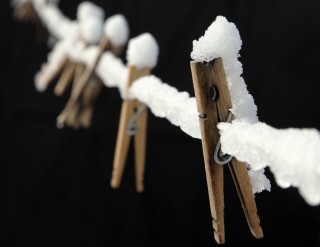 ice cold winter snow