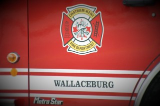 wallaceburg chatham-kent fire department blaze
