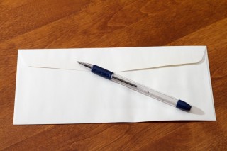 mail letter pen