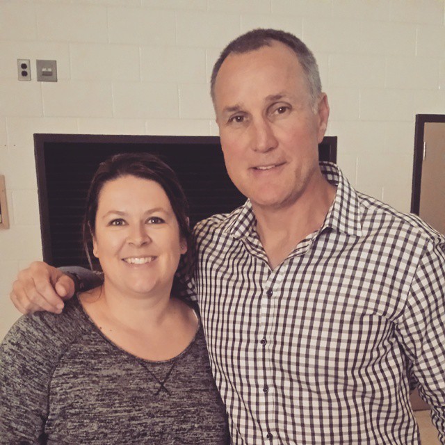 Kelly Jackson and Paul Coffey.