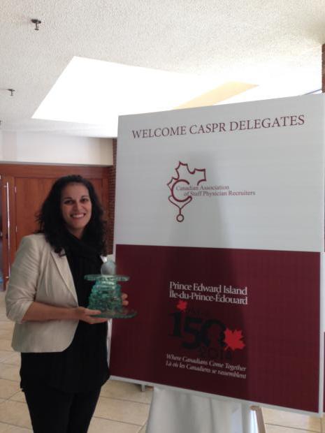 C-K medical recruiter recognized