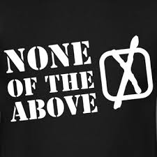 None of the Above Party represented in LKM