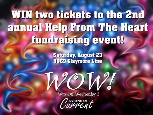 WOW! Win Help From The Heart tickets!