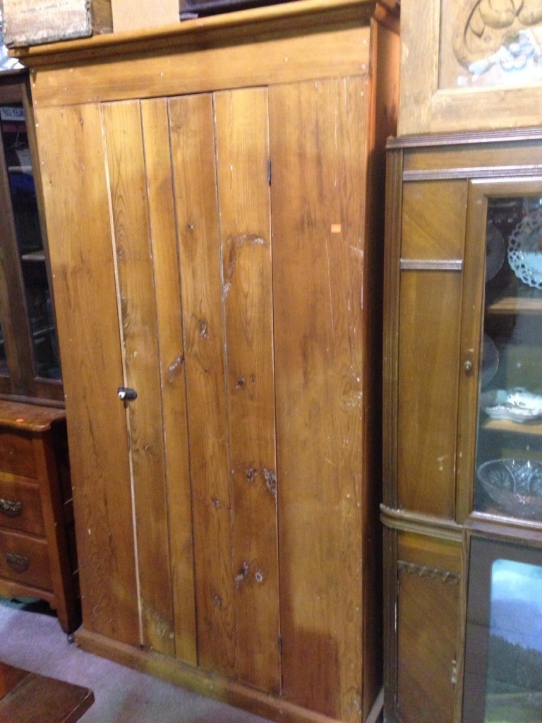 Beautiful Pine word robe at Reva's Antiques in Wallaceburg