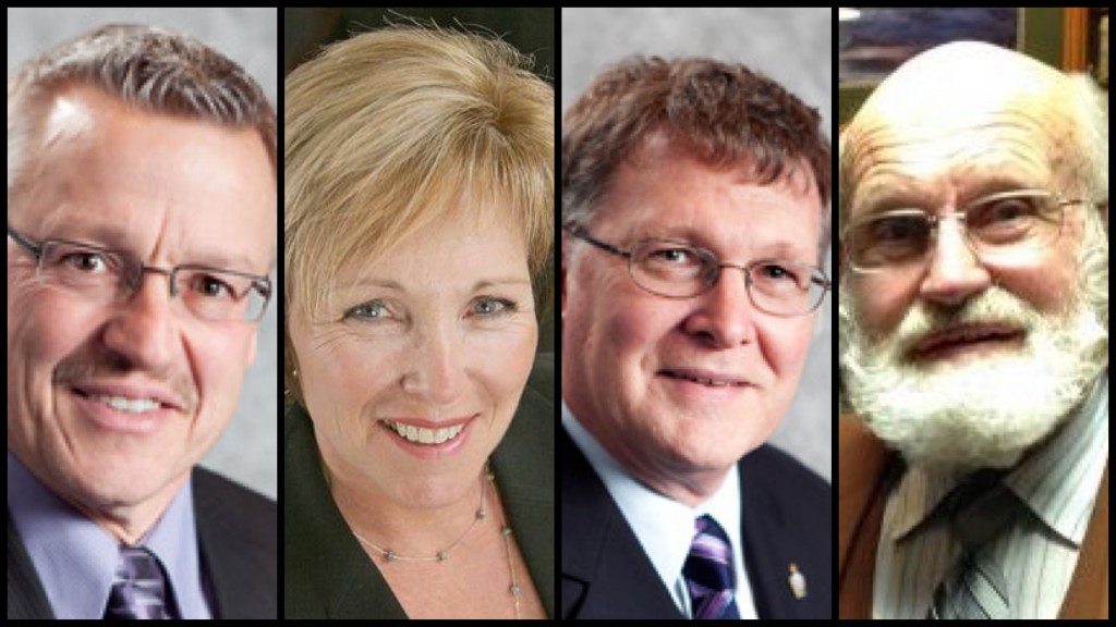Four election candidates in Wallaceburg