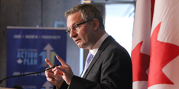 Minister of International Trade visiting Wallaceburg