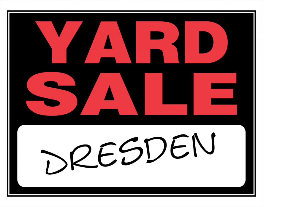 Dresden TownWide Yard Sale Map 2015