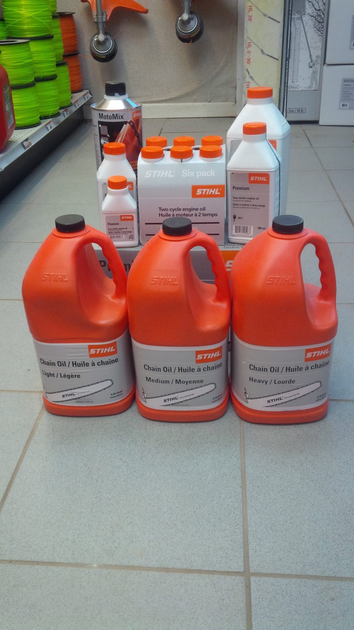 Stock up on your bar and chain oil!