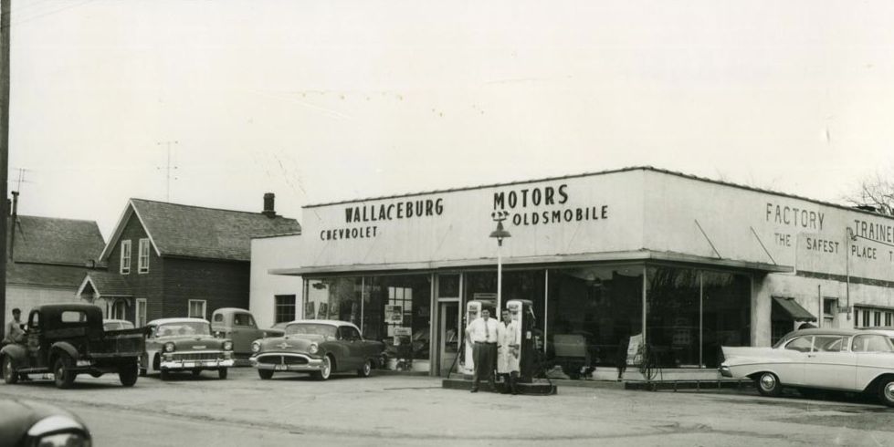 Throwback Thursday: Wallaceburg Motors, 1950