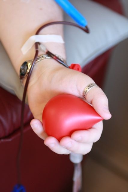 Blood donor clinic in Wallaceburg