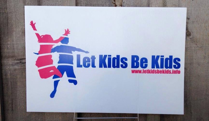 'Let Kids Be Kids' campaign based on fear, misinformation
