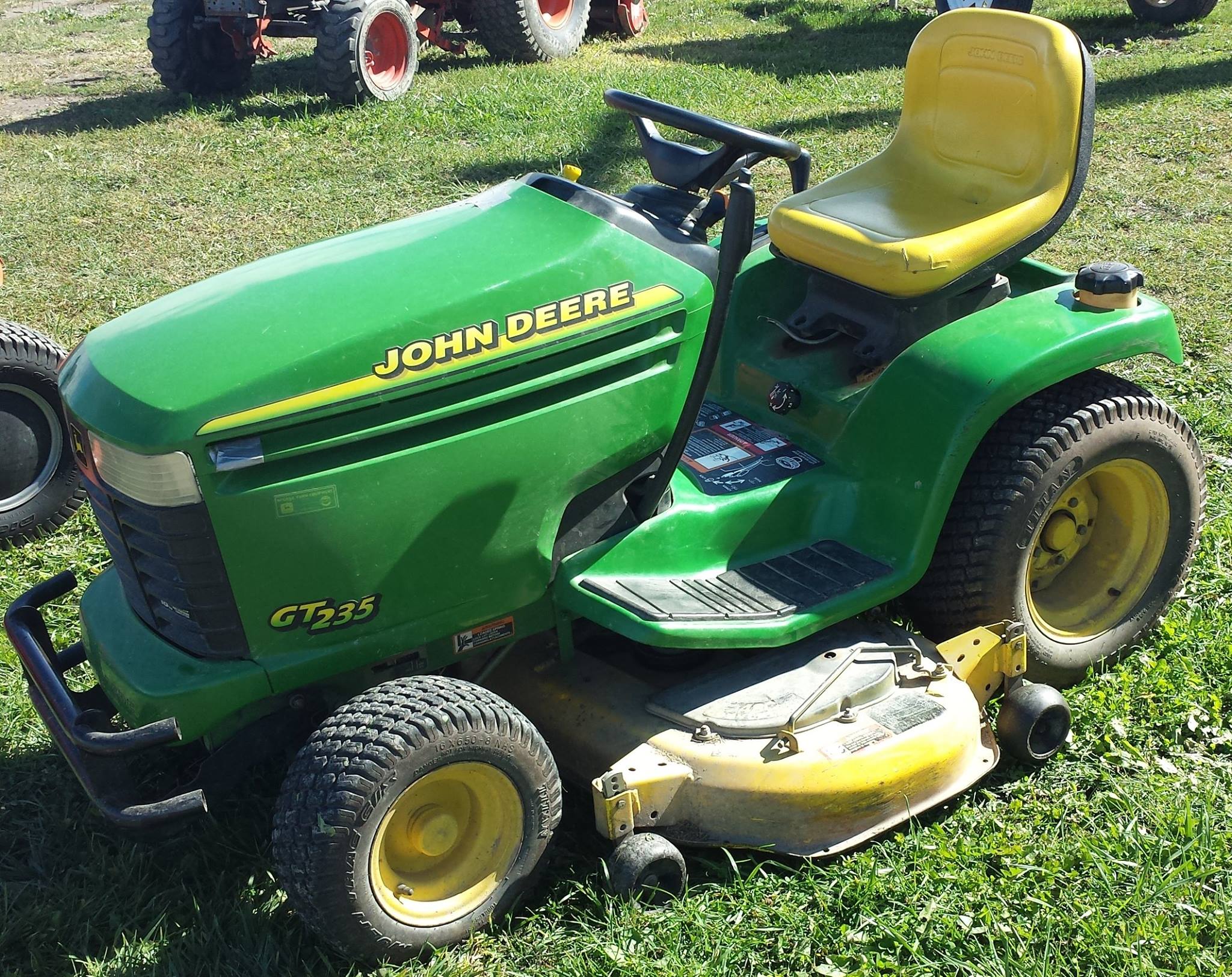 Old John Deere Lawn Tractors