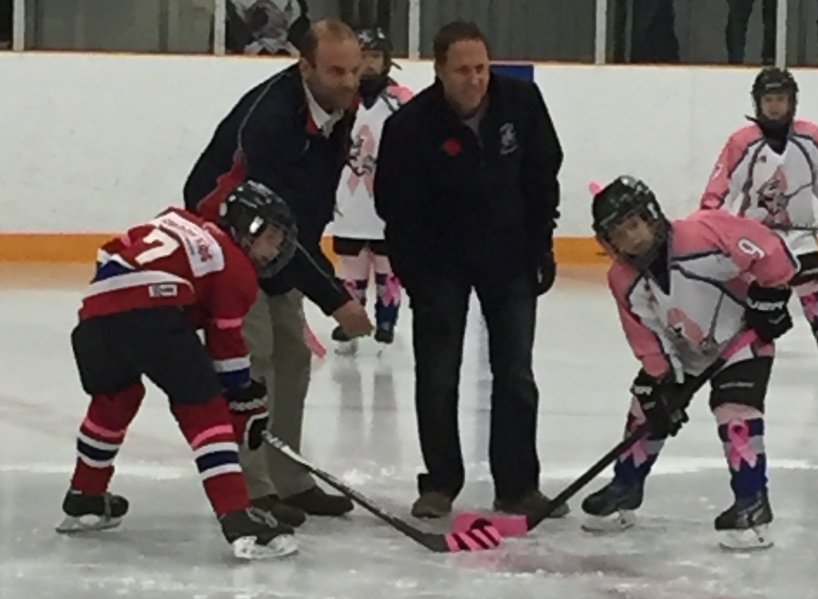 Novice Reps participate in ‘Pink on the Rink’ in Lambeth