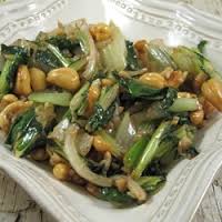 Baby Bok Choy with Cashews