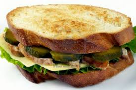Roast Pork and Pickled Cucumber Sandwich
