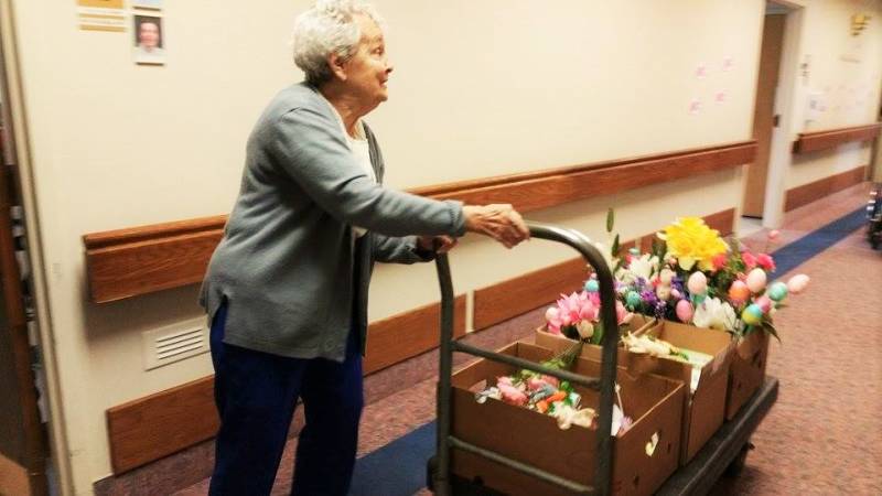 Easter gifts delivered to Wallaceburg seniors