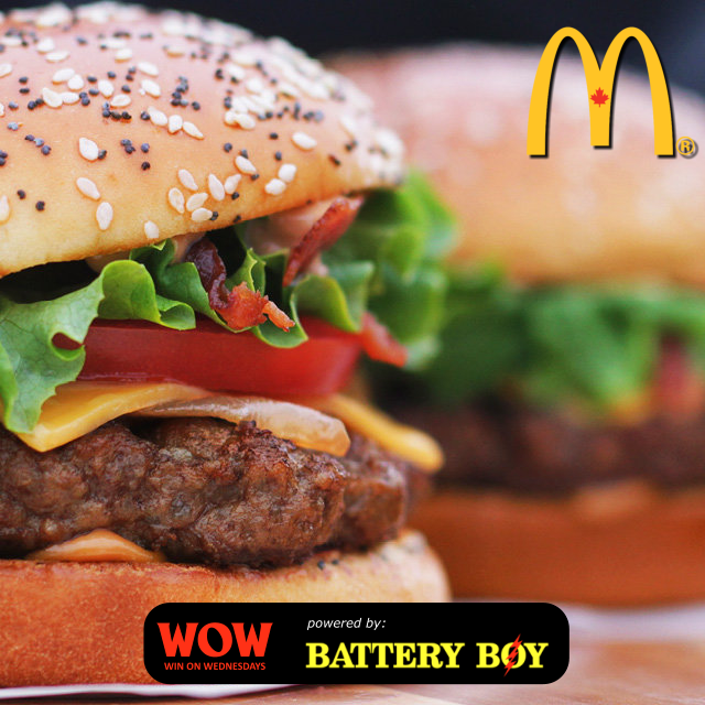 WOW! Win a delicious prize from McDonald’s!