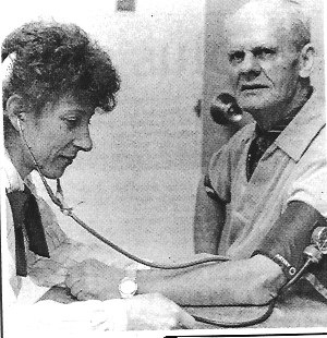 Throwback Thursday: VON Blood Pressure Clinic, 1979