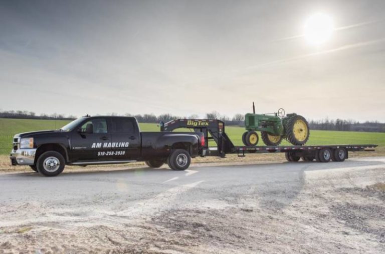AM Hauling, we deliver every time on time!