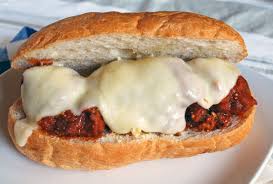 Cheesy Meatball Sub