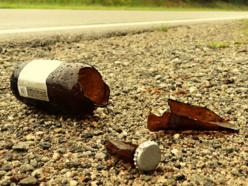 Beer bottle theft results in charges