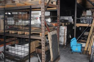 Section of the building that was protected by a sprinkler system (Chatham-Kent Fire Department)