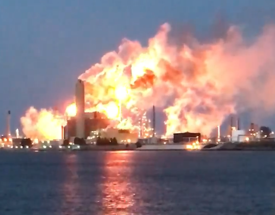 ‘Operating issue’ causes flaring at Imperial Oil in Sarnia