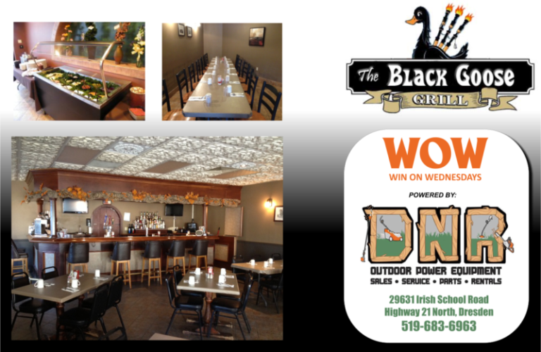 WOW! Win ‘All-You-Eat’ Buffets for 4 at the Black Goose!