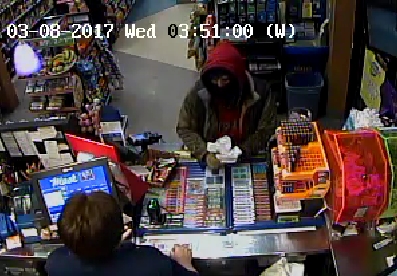 Robbery at Mac’s in Thamesville