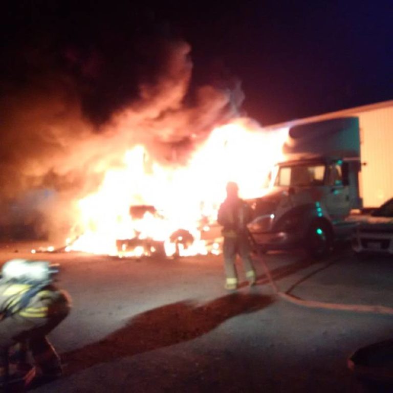 Explosions rock trucking company in Blenheim