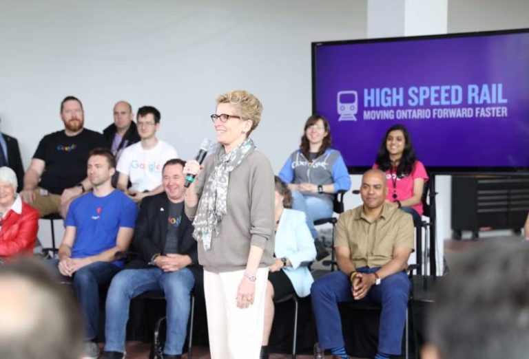 High speed rail line plans announced, C-K stop included