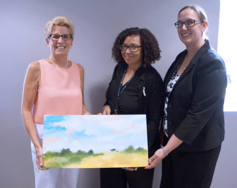 Mayor says visit with Wynne was positive