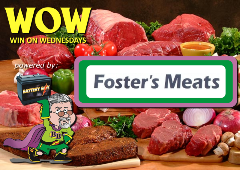 WOW! Happy New Year! Win a 50 Foster's Meats gift card!