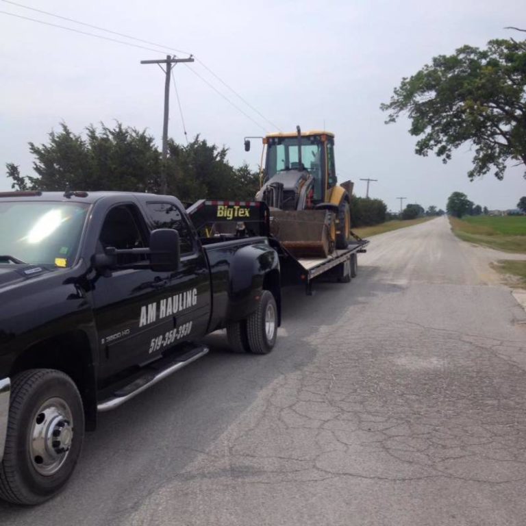 AM Hauling – Fast Reliable Flatbed Hauling
