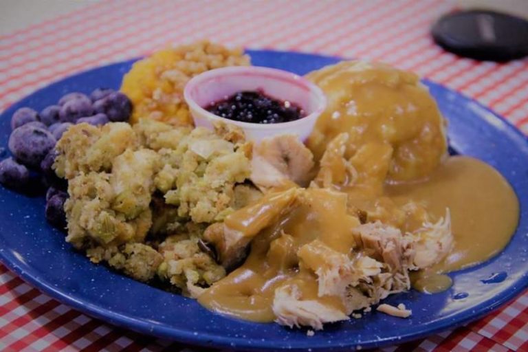Have Turkey Dinner this weekend with Park’s Blueberries