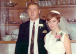 Celebrating 50 years together - Steve and Brenda Mills