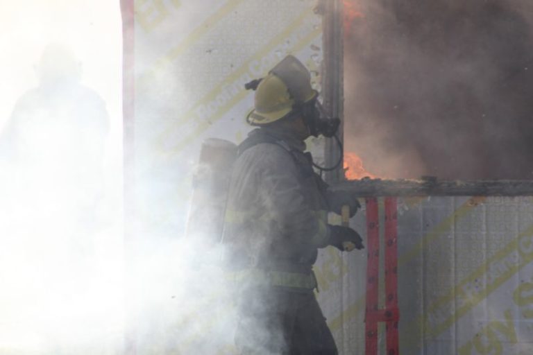 Fire training on Walpole Island (Photos)