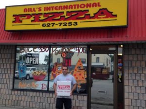 Let Bill’s International Pizza do the cooking!