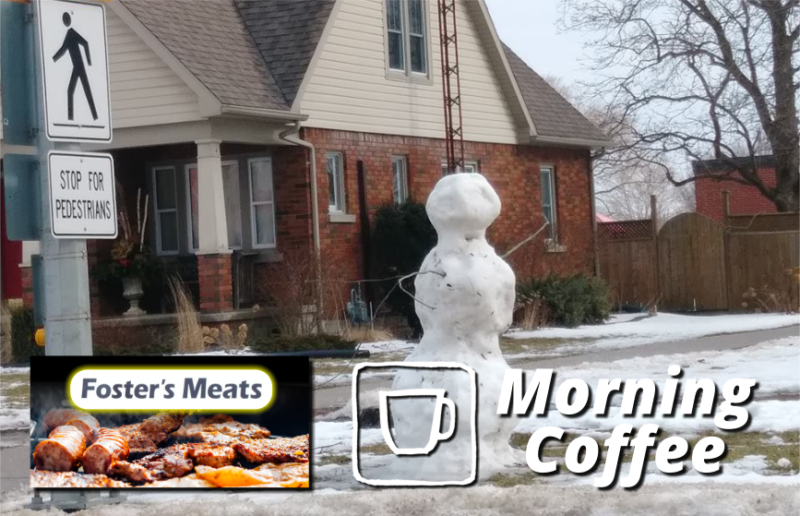 Snowmen in Dresden, weather, national news