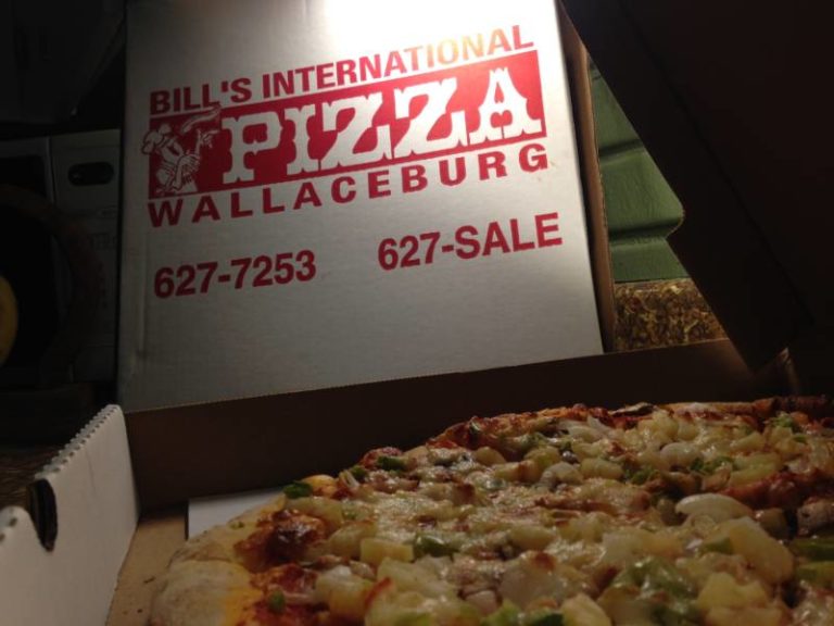 WAMBO Thank you to Bill’s International Pizza.
